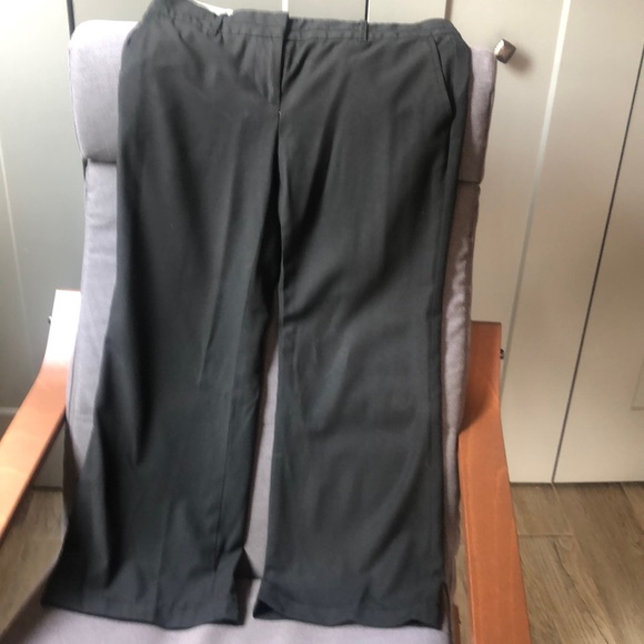 Jumpsuits | Loft Black Slacks Size 